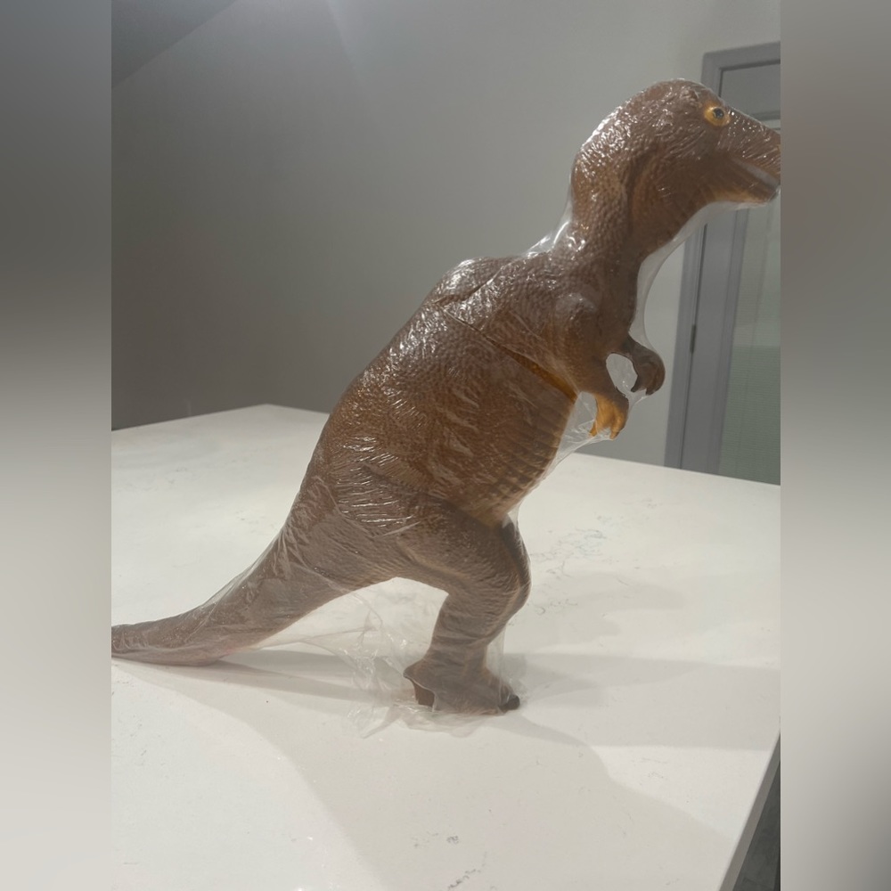 RARE UNION PRODUCTS BLOW MOLD DINOSAUR T-REX DON FEATHERSTONE NEW SEALED